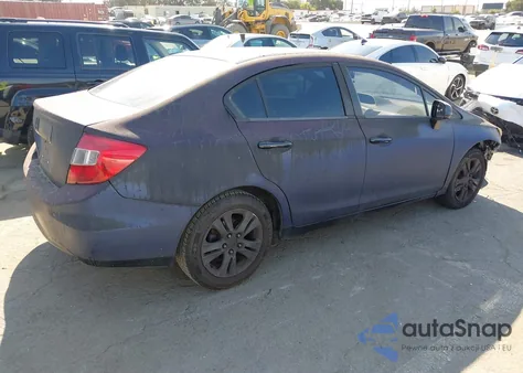 2012 Honda Civic Ex из США, поврежденный, VIN 19XFB2F84CE063188